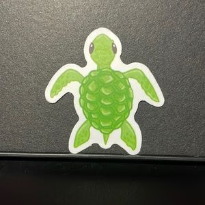 CARTOON SEA TURTLE STICKER